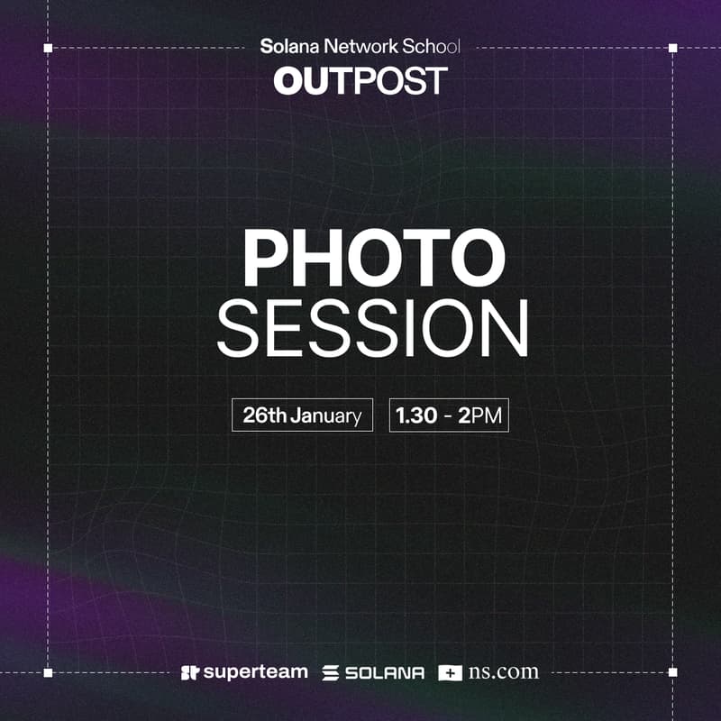 Cover Image for Solana Network School Outpost Photo Session