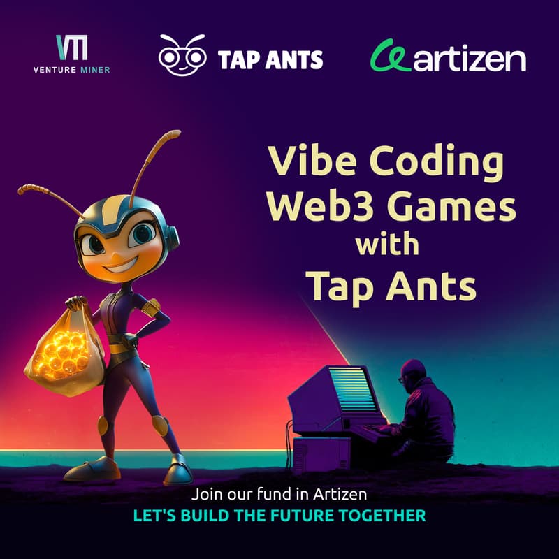 Cover Image for Vibe Tuesdays - Web3 Games with Tap Ants Voucher System