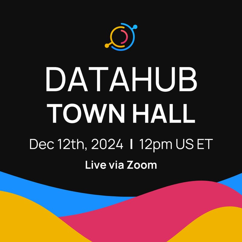 Cover Image for 🥂 DataHub Town Hall - Dec'24 feat. Grab, DataHub + AI, and Customized Metadata
