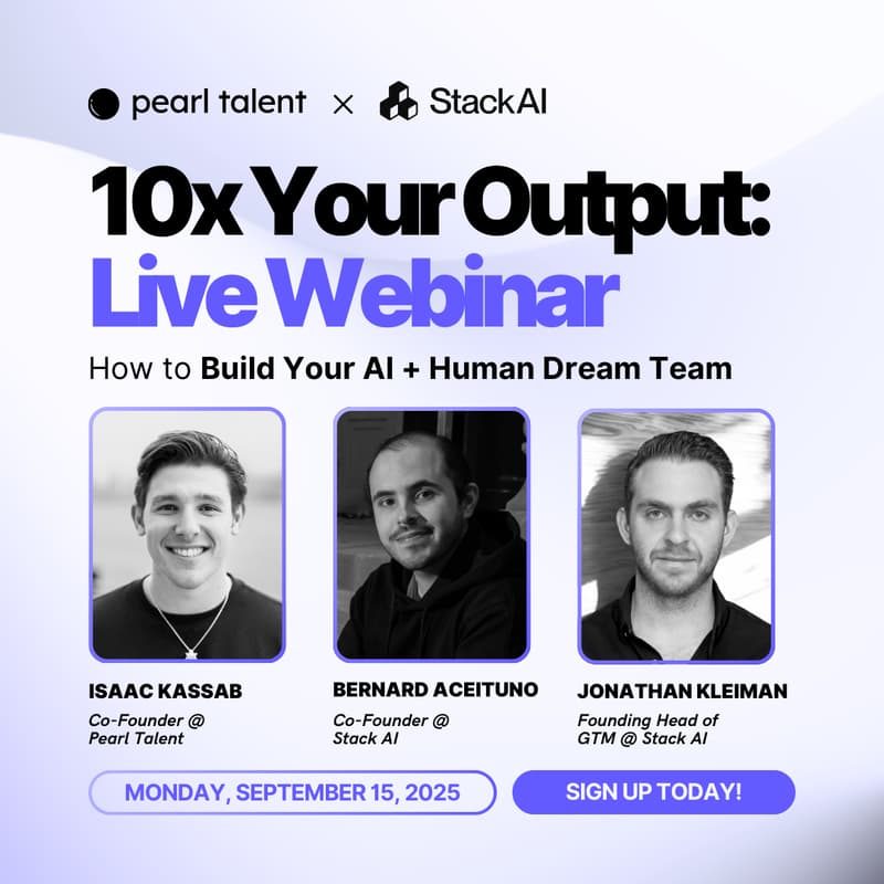 Cover Image for 10x Your Output – How to Build Your AI + Human Dream Team
