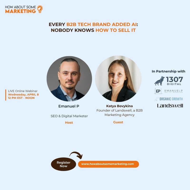 Cover Image for Every B2B Tech Brand Added AI:Nobody Knows How to Sell It