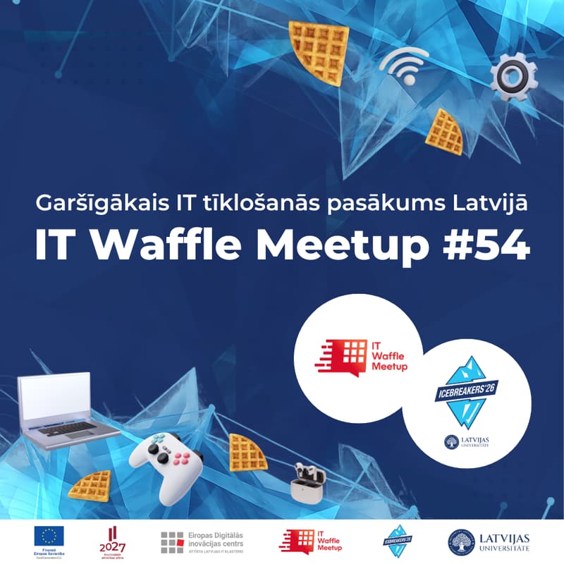 Cover Image for IT Waffle Meetup #54 - Riga