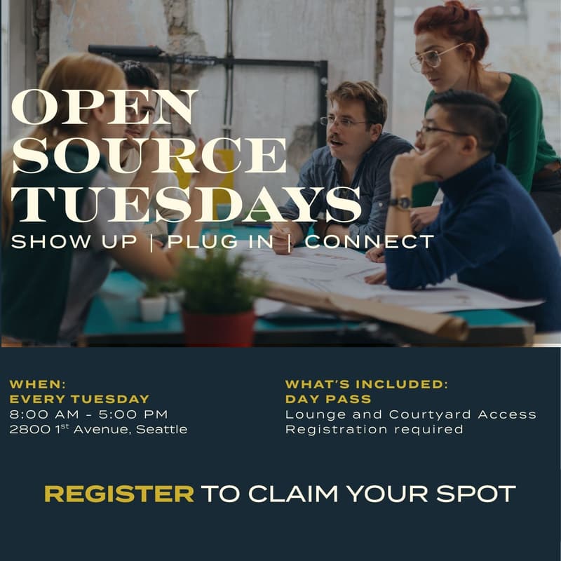Cover Image for Open Source Tuesday — Free Coworking at Labour Temple