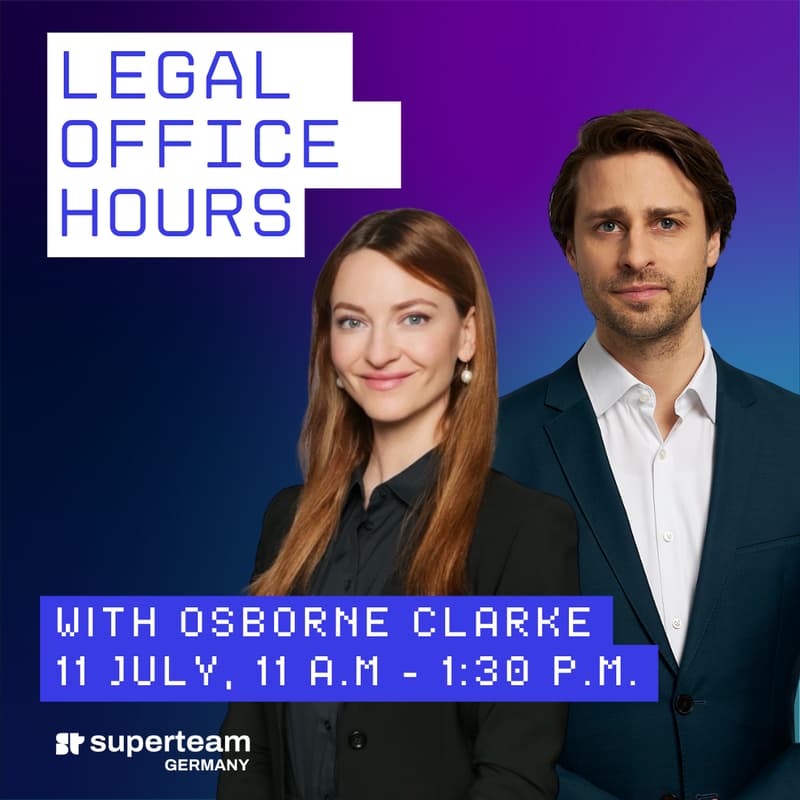 Cover Image for Legal Office Hours with Osborne Clarke