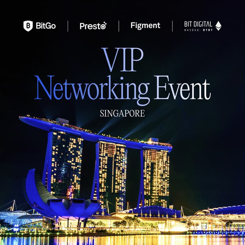 Cover Image for Token2049 VIP Event w/ BitGo, Presto, Figment, Bit Digital & RD Technologies