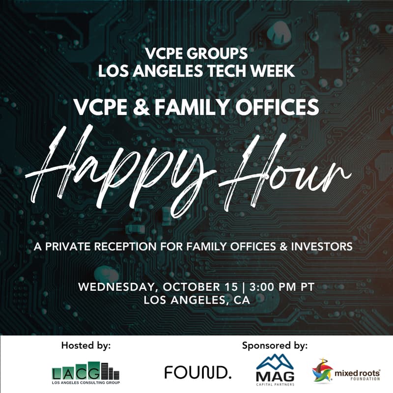 Cover Image for October 15: VCPE & Family Offices Happy Hour