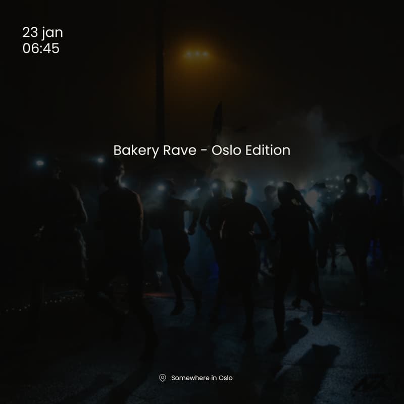 Cover Image for Bakery Rave - Oslo Edition