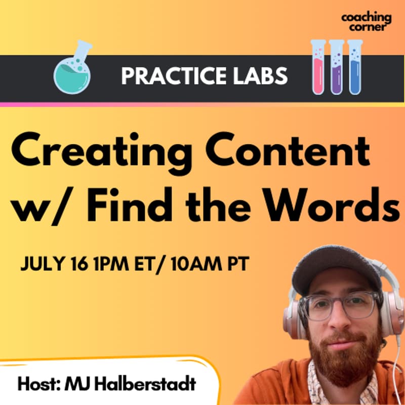 Cover Image for [Practice Labs] Creating Content w/ Find the Words