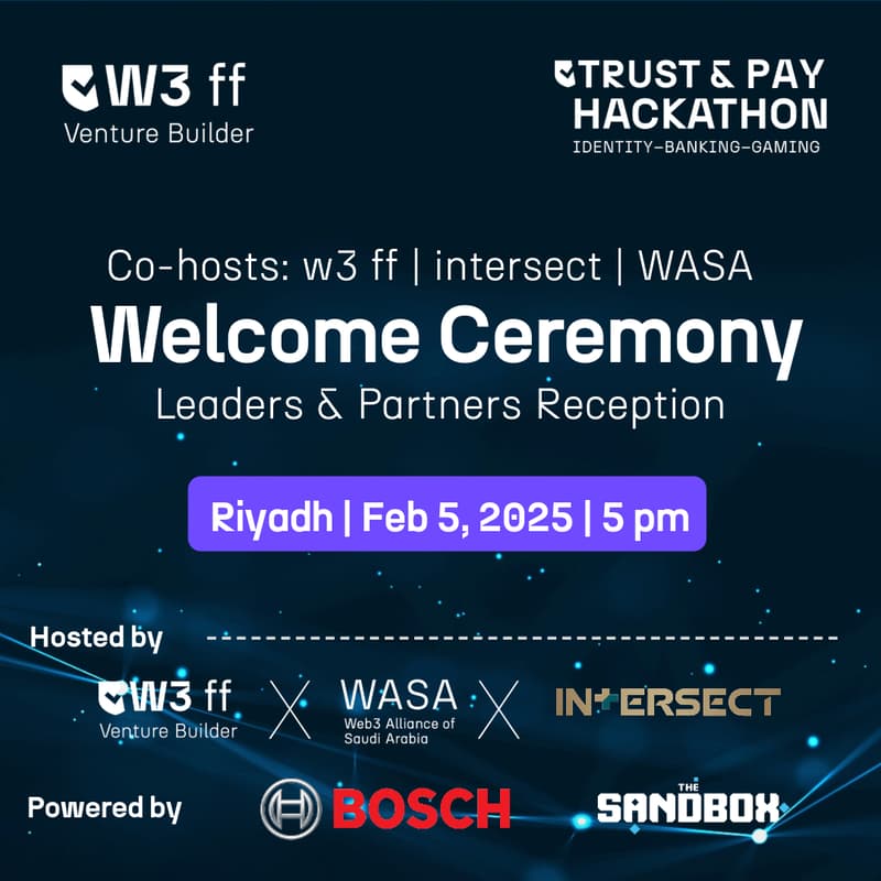 Cover Image for Welcome Ceremony: Hackathon Trust & Pay