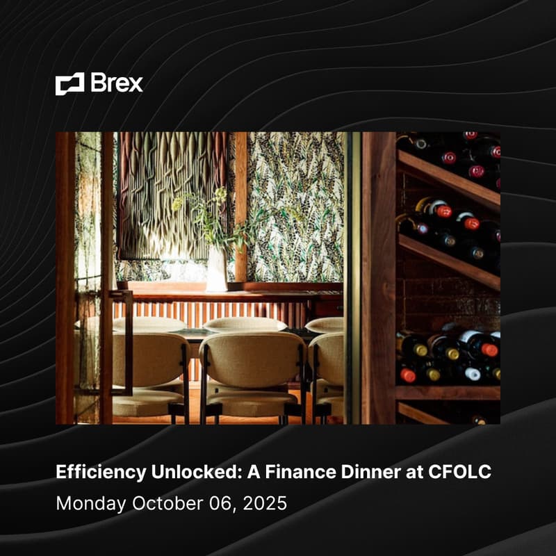 Cover Image for Efficiency Unlocked: A  Finance Dinner at The Peacock
