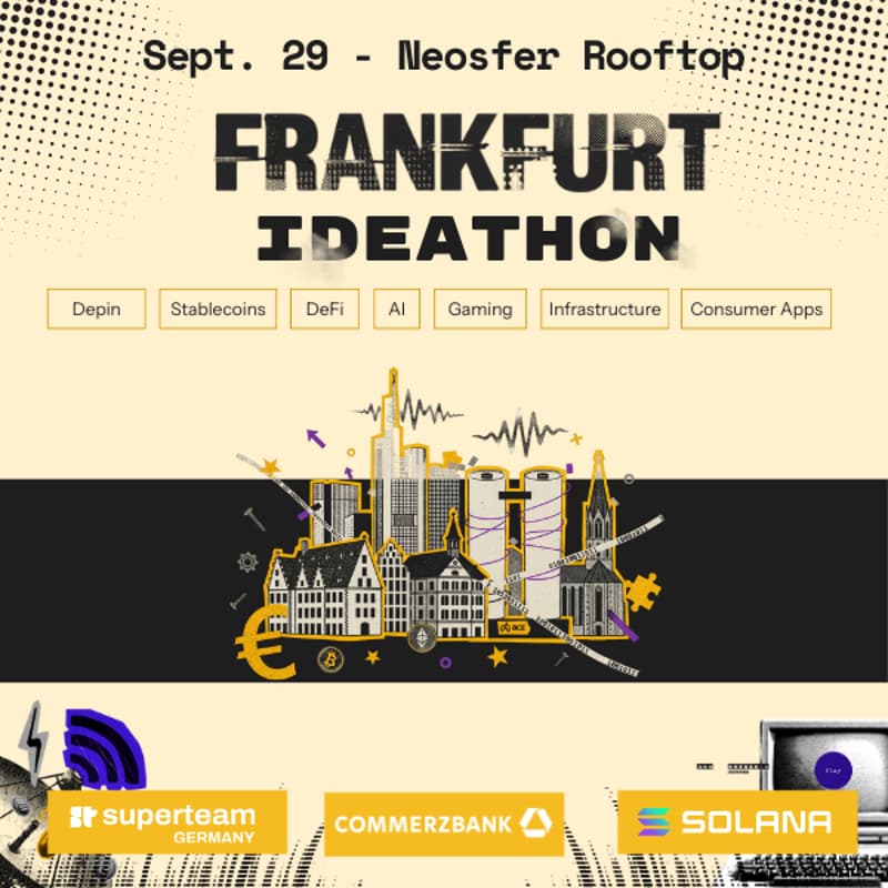 Cover Image for Accelerate Frankfurt - Solana Ideathon