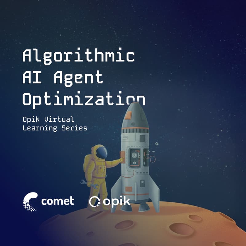 Cover Image for Algorthmic AI Agent Optimization Workshops - SF & Virtual