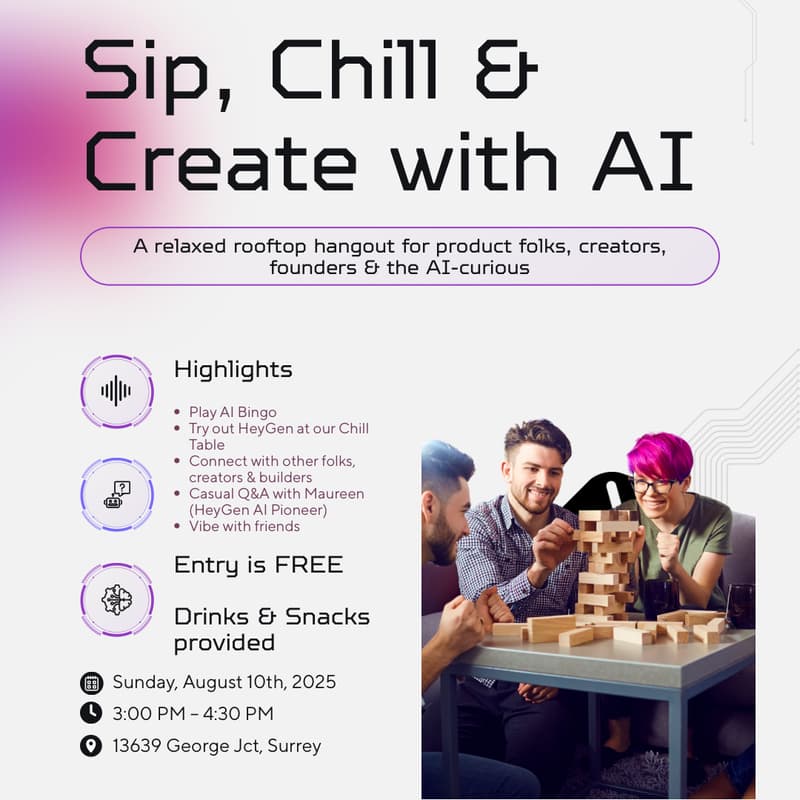 Cover Image for Sip, Chill & Create with AI