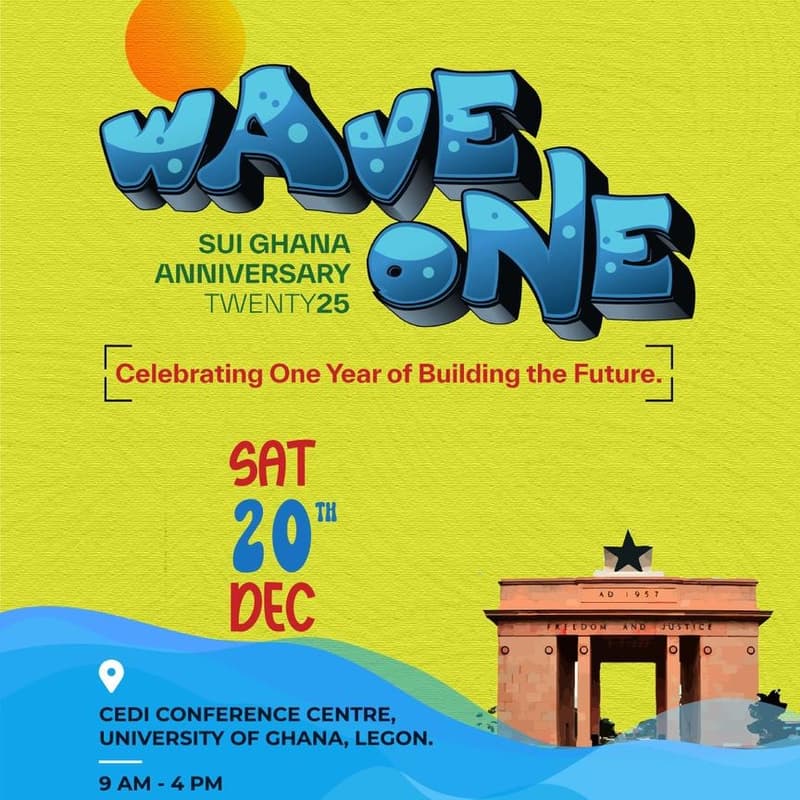 Cover Image for Sui Ghana 1st Anniversary