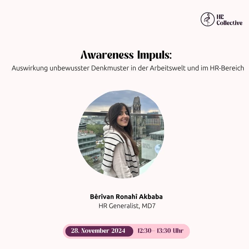 Cover Image for Awareness Impuls: Auswirkung unbewusster Denkmuster in der Arbeitswelt und im HR-Bereich