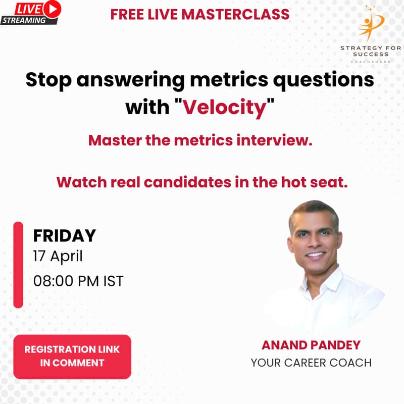 Cover Image for Win the Metrics Interview: Live Mentee Hot Seats