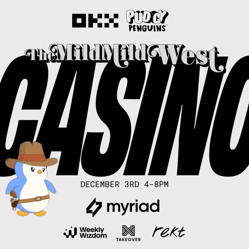 Cover Image for OKX x Pudgy Penguins | Mild Mild West Casino