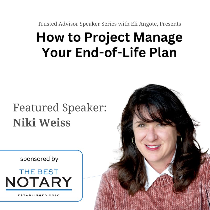 Cover Image for How to Project Manage Your End-of-Life Plan With “Digital Legacy Thanatologist” Niki Weiss