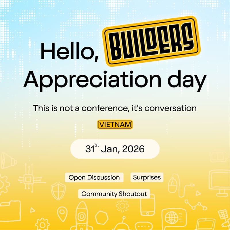 Cover Image for Hello, Builders! Appreciation day // Meetups by Aya #10