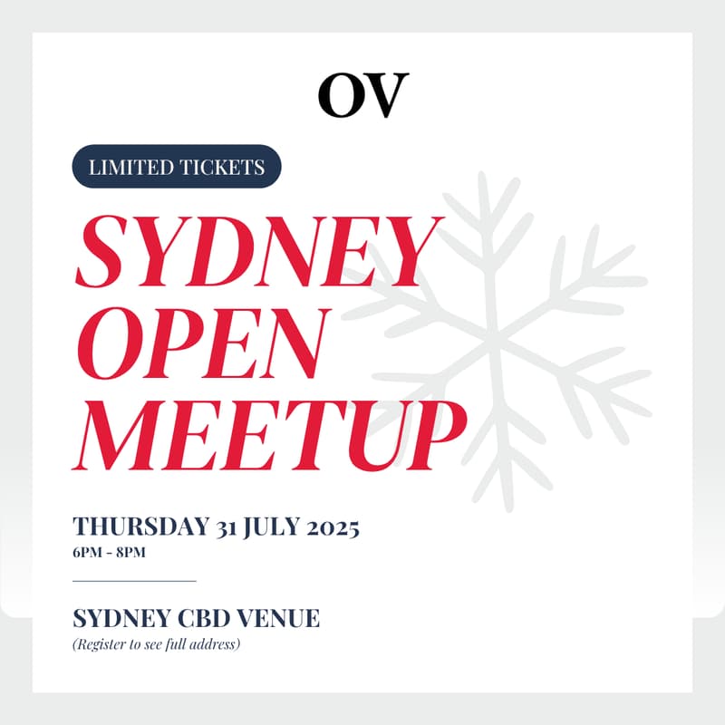 Cover Image for OV Sydney Open Meetup: Winter Edition