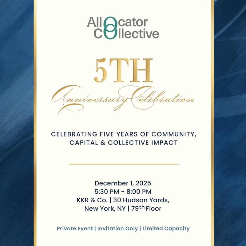 Cover Image for Allocator Collective - 5th Anniversary Celebration