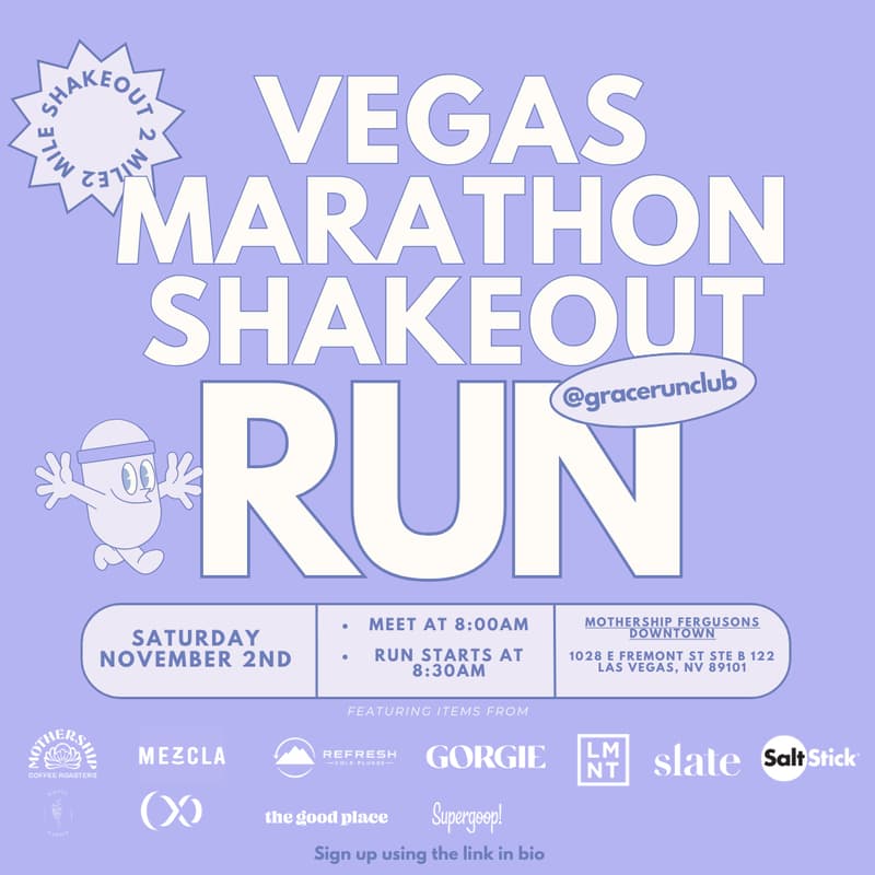 Cover Image for Vegas Marathon Shakeout Run