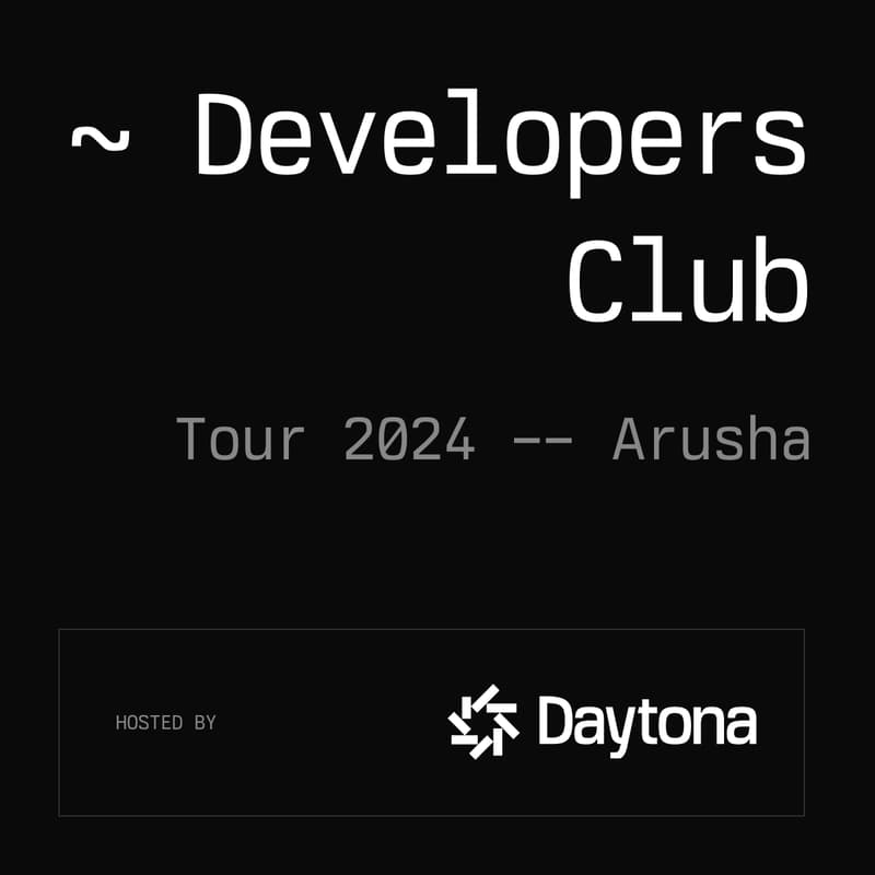 Cover Image for Daytona Developers Club Tour '24, Arusha