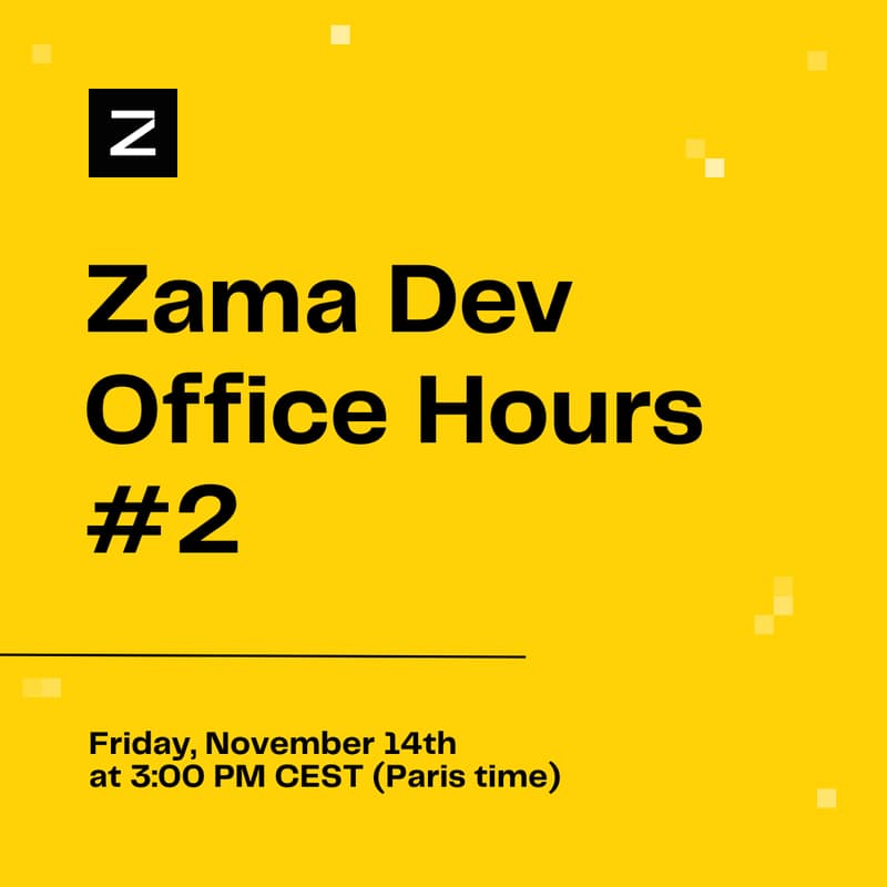 Cover Image for Zama Dev Office Hours #2