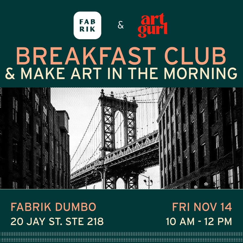 Cover Image for Fabrik Breakfast Club x Make Art in the Morning