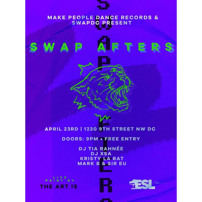 Cover Image for Earth Night Washington, D.C. @Eighteen Street Lounge