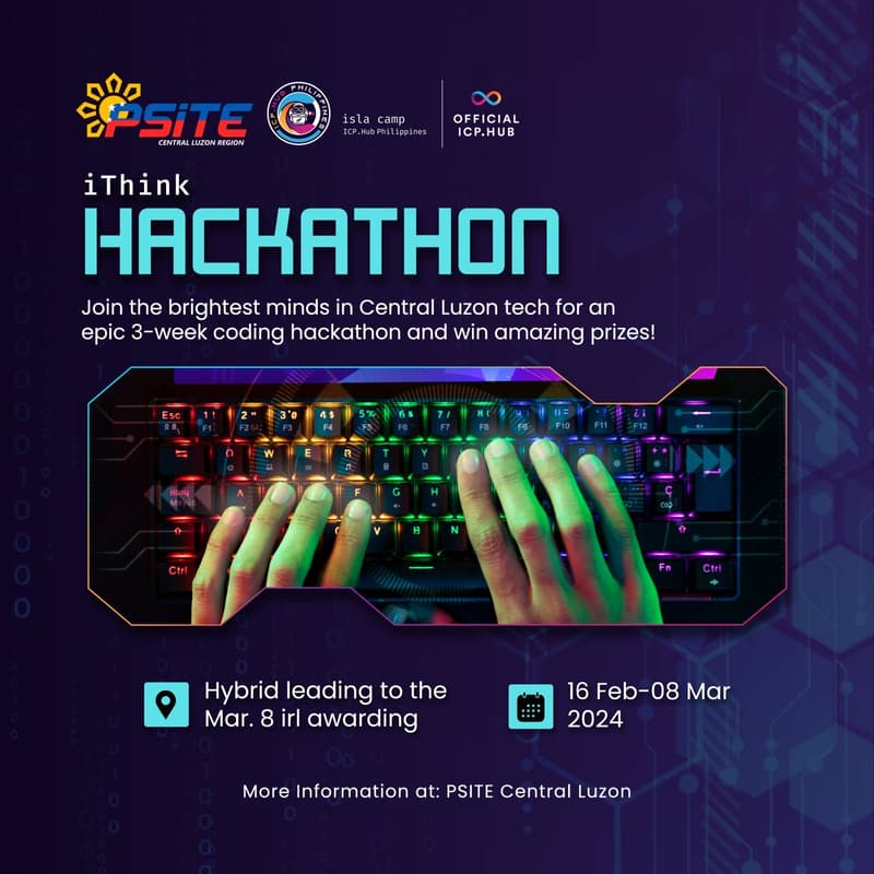 Cover Image for IRCITE2024 ICP.Hub PH iThink Hackathon