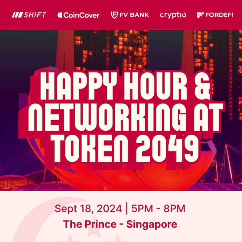 Cover Image for Institutional Happy Hour & Networking at Token 2049 Singapore