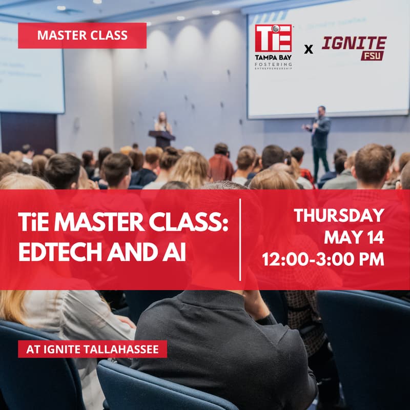 Cover Image for TiE Master Class: EdTech x AI