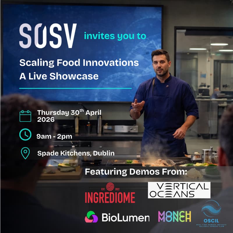 Cover Image for SOSV Scaling Food Innovations: A Live Showcase
