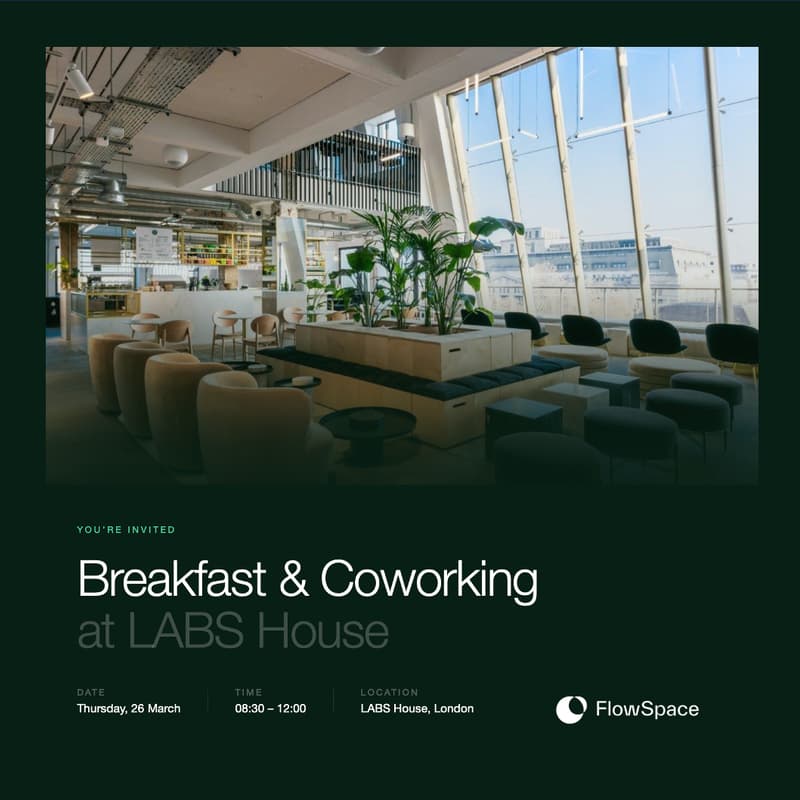 Cover Image for FlowSpace & LABS: Breakfast & Coworking