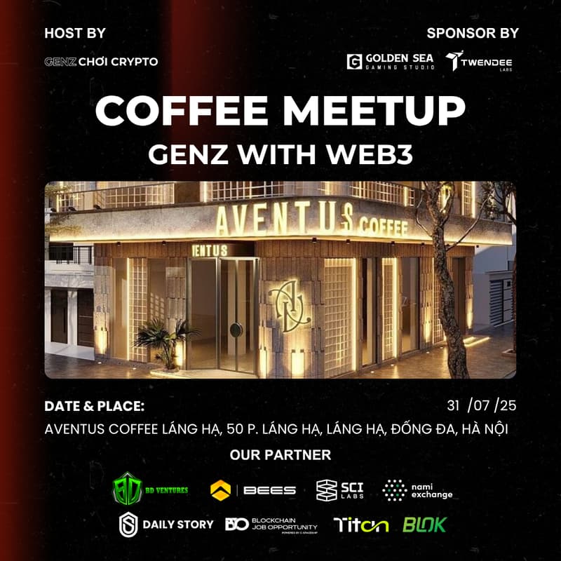 Cover Image for GENZ WITH WEB3 COFFEE MEETUP