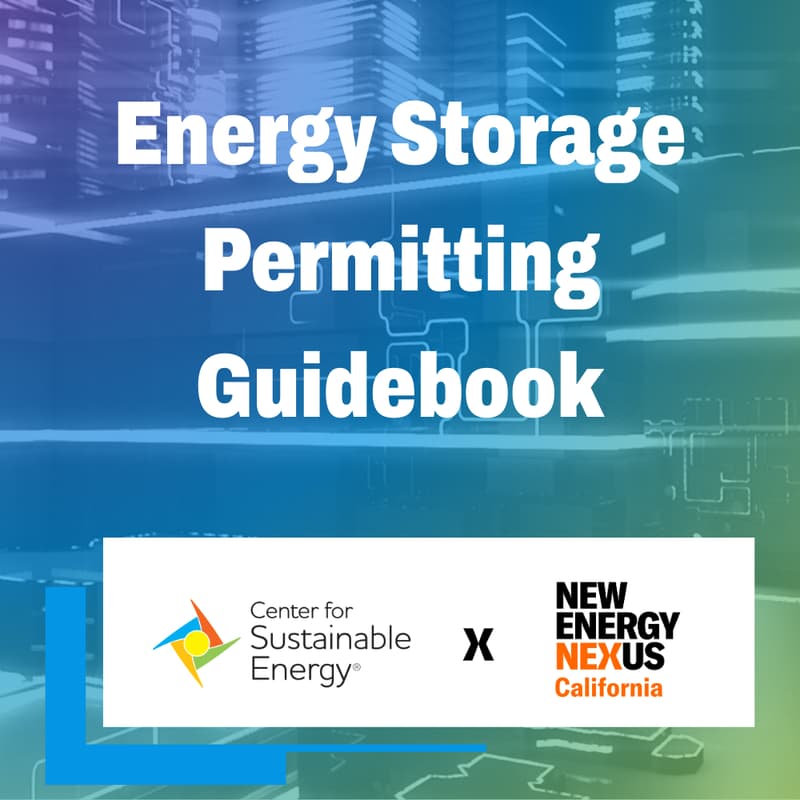 Cover Image for Energy Storage Permitting Guidebook