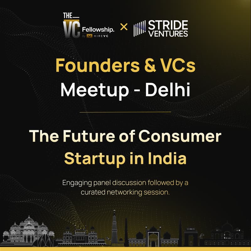 Cover Image for Founders & VCs - Delhi Meetup