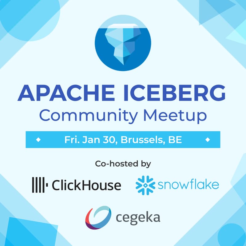 Cover Image for Apache Iceberg™ Meetup Belgium: FOSDEM Edition