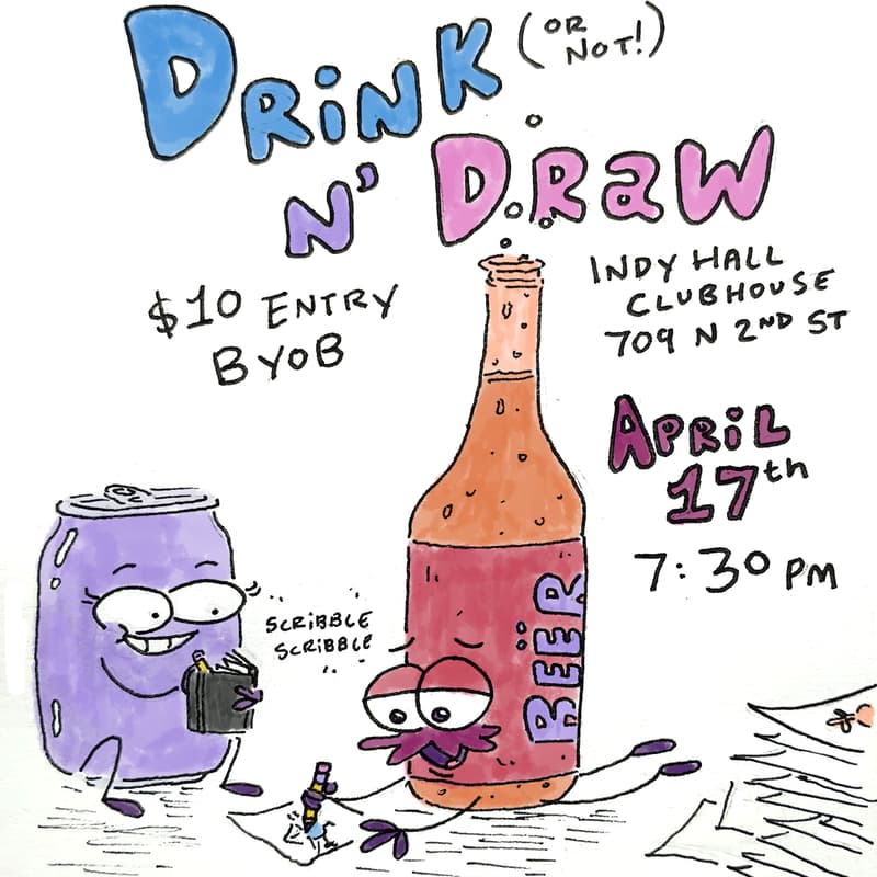 Cover Image for Drink (Or Not) & Draw
