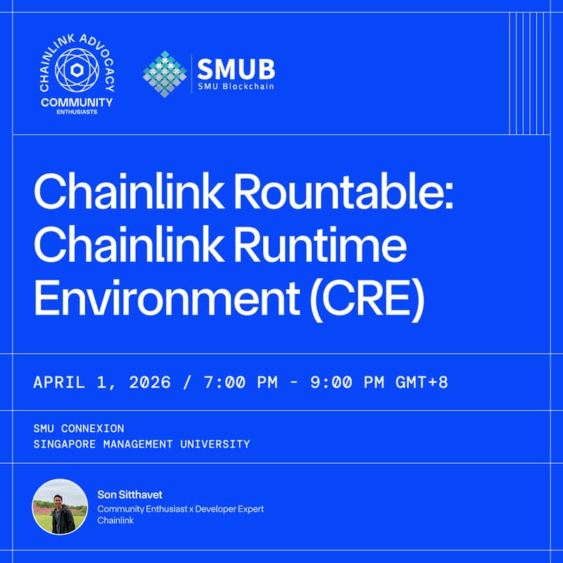 Cover Image for Chainlink Roundtable: Chainlink Runtime Environment (CRE)