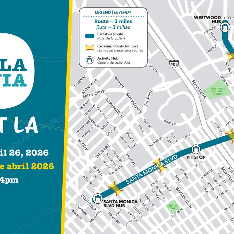 Cover Image for Volunteer at the F4LA Table @ Ciclavia!