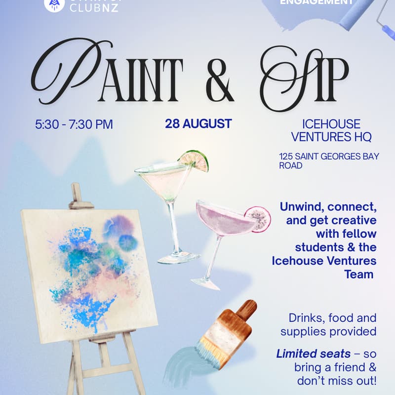 Cover Image for Paint and Sip w/ Icehouse Ventures