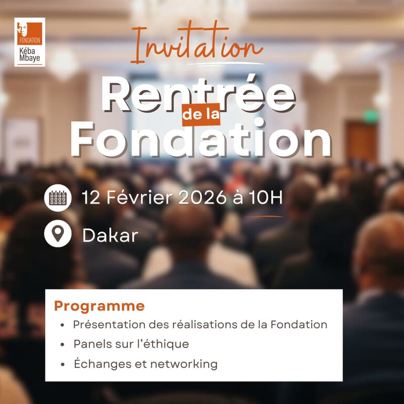 Cover Image for Rentrée annuelle de la Fondation Kéba Mbaye