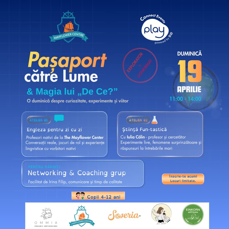 Cover Image for PlayConnect: Pașaport către Lume & Magia lui „De ce?”