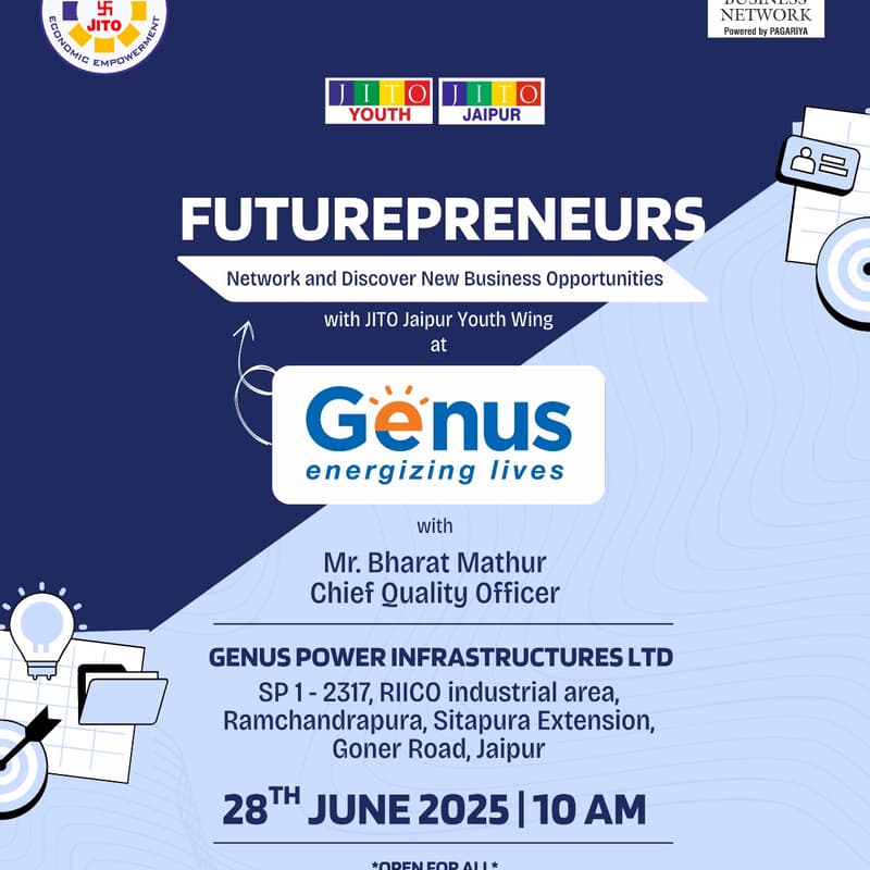 Cover Image for FUTUREPRENEURS - Genus Power Infrastructures