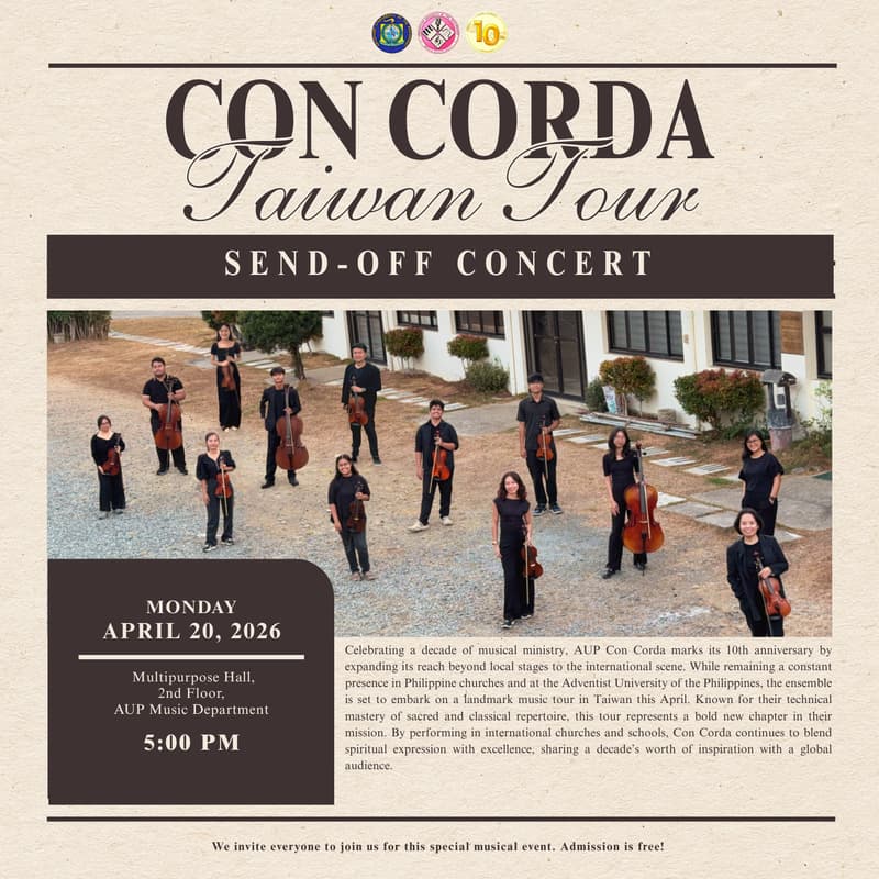 Cover Image for Con Corda Taiwan Tour: Send-off Concert