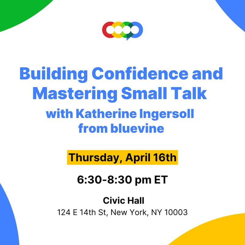 Cover Image for Building Confidence & Mastering Small Talk with Katherine Ingersoll