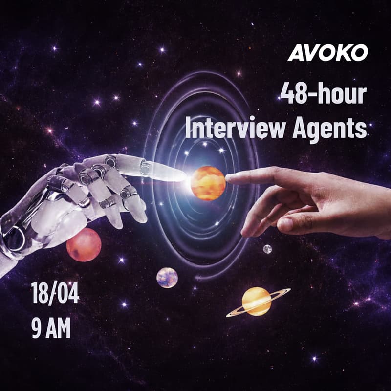 Cover Image for Avoko 48-hour "Interview Agents" Challenge