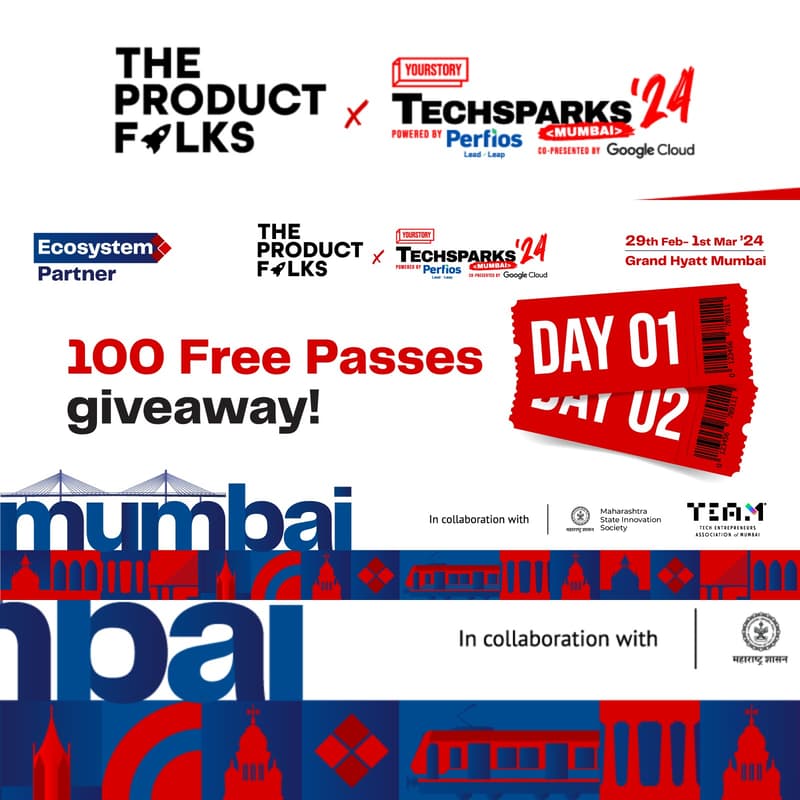Cover Image for TPF X YOURSTORY TECHSPARKS'24